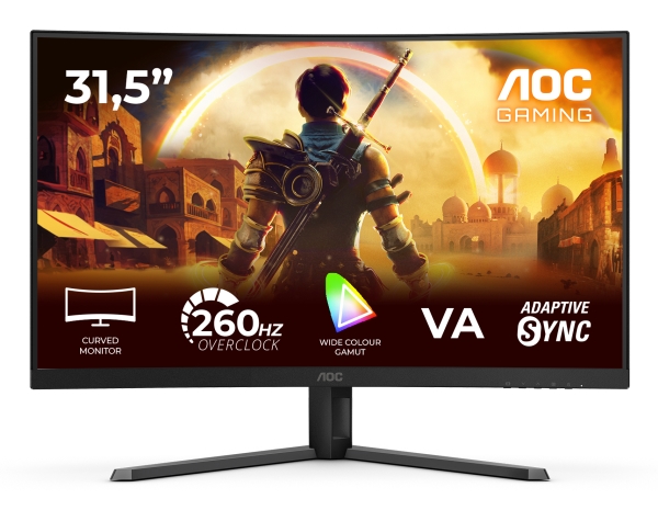 Aoc G4 C32g42ze, 80 Cm (31.5"), 1920 X 1080 Pixels, Full Hd, Led, 4 Ms, Black
