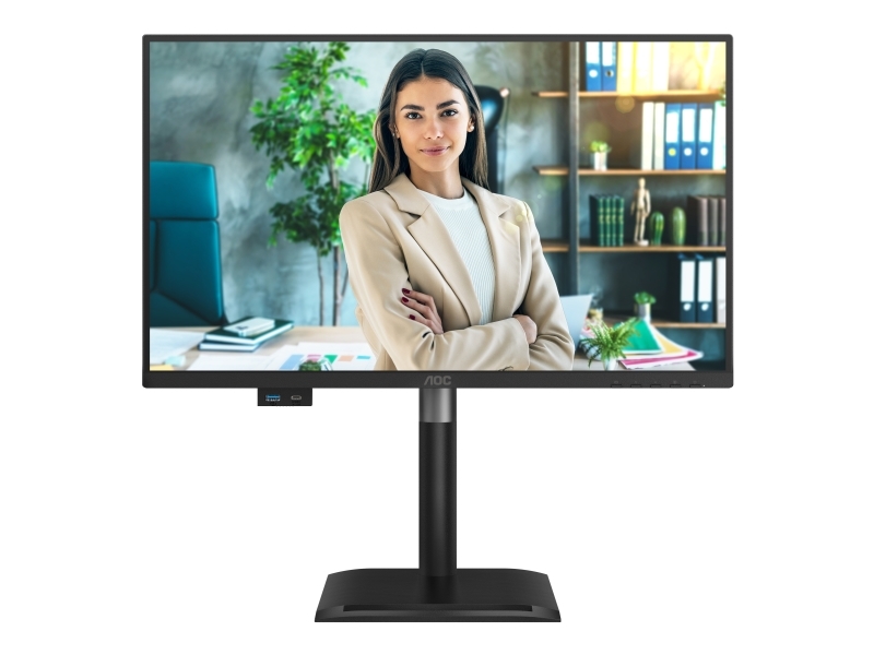 Aoc 24P4cv, 60.5 Cm (23.8"), 1920 X 1080 Pixels, Full Hd, Led, 4 Ms, Black