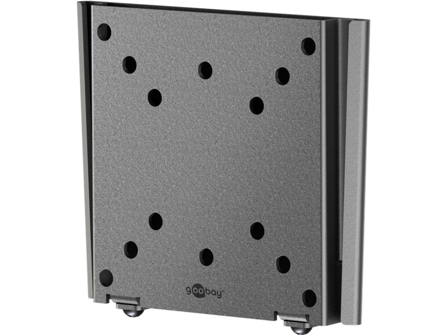 GOOBAY TV-väggfäste Husvagn 13-27, max. 30kg, FAST (S) svart | TV, Ljud & Bild - TV & Hemmabio - TV-montering | GameStuff