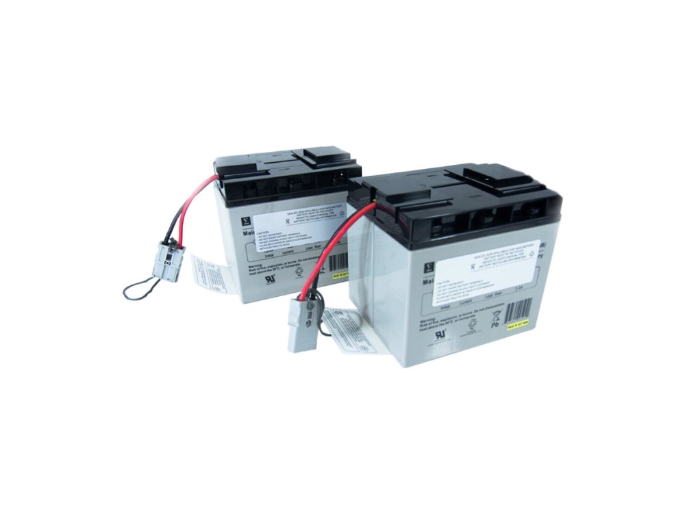 Origin Storage - UPS-batteri - 1 x batteri - ventilreguleret blysyre (VRLA) - 4-cellet - sort, grå