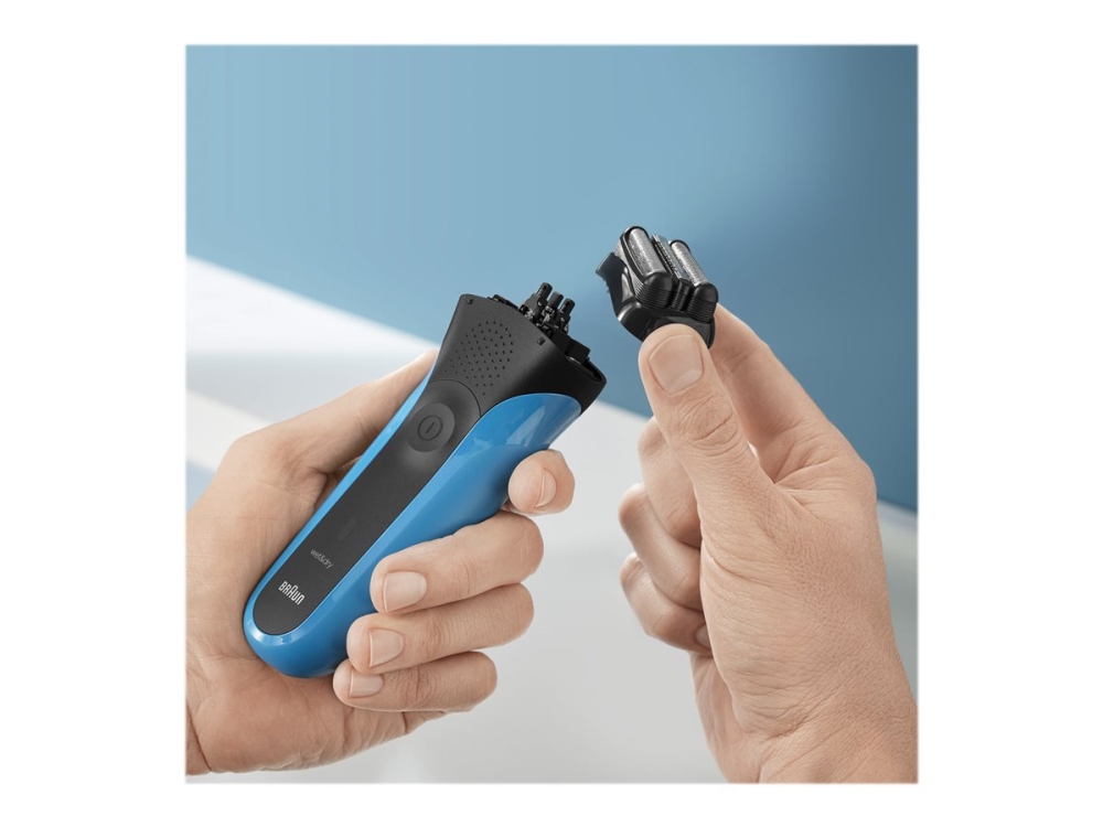 Braun Series 3 310s - Rakapparat - sladdlös - blå | Hårvård - Skägg- / Hårtrimmer - Rakapparater | GameStuff
