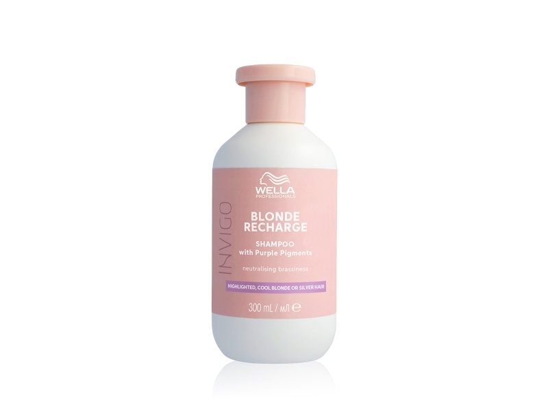Wella Invigo Blonde Recharge Shampoo 300 Ml