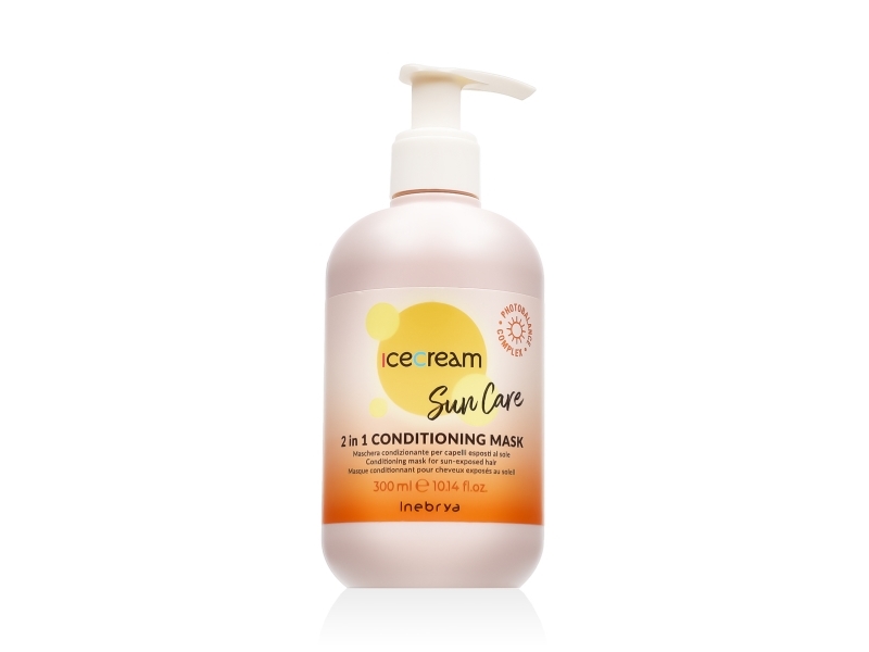Inebrya Ice Cream Sun Care 2 In 1 Conditioning Mask 300 ml