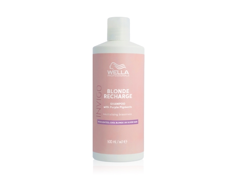 Wella Invigo Blonde Recharge Shampoo 500 Ml