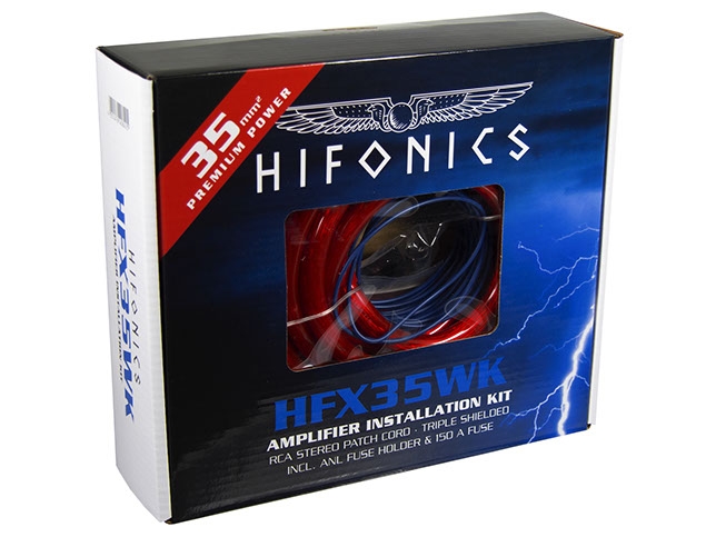 Hifonics Car Hifi Stromkabel Set 35 Mm², 35 Mm², 0,5 Mm²