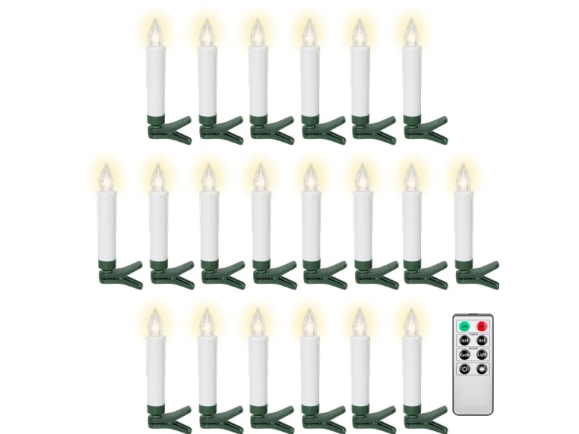 Goobay 77754, Dekorativ lysfigur, Hvid, Acrylonitrilbutadienstyren, Polystyren (PS), IP20, LED, 1,6 W