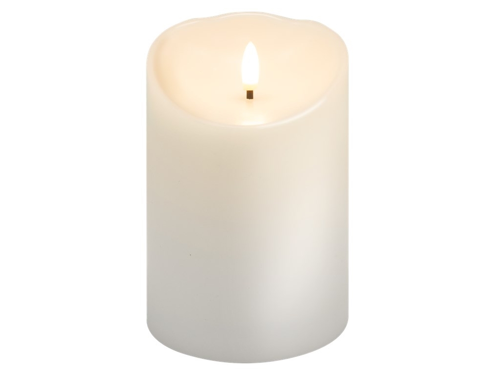 Goobay 77776, Leichte Dekorationsfigur, Weiß, Polycarbonat (Pc), Glas, Ip20, Kerze, Led