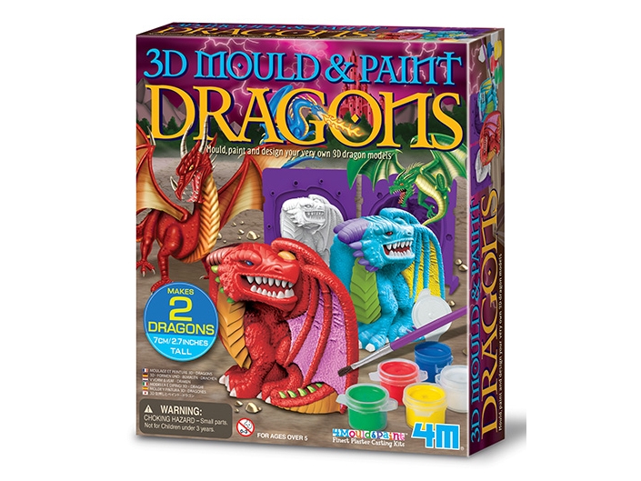 4M -04784, Sæt til støbning/maling til børn, 5 År