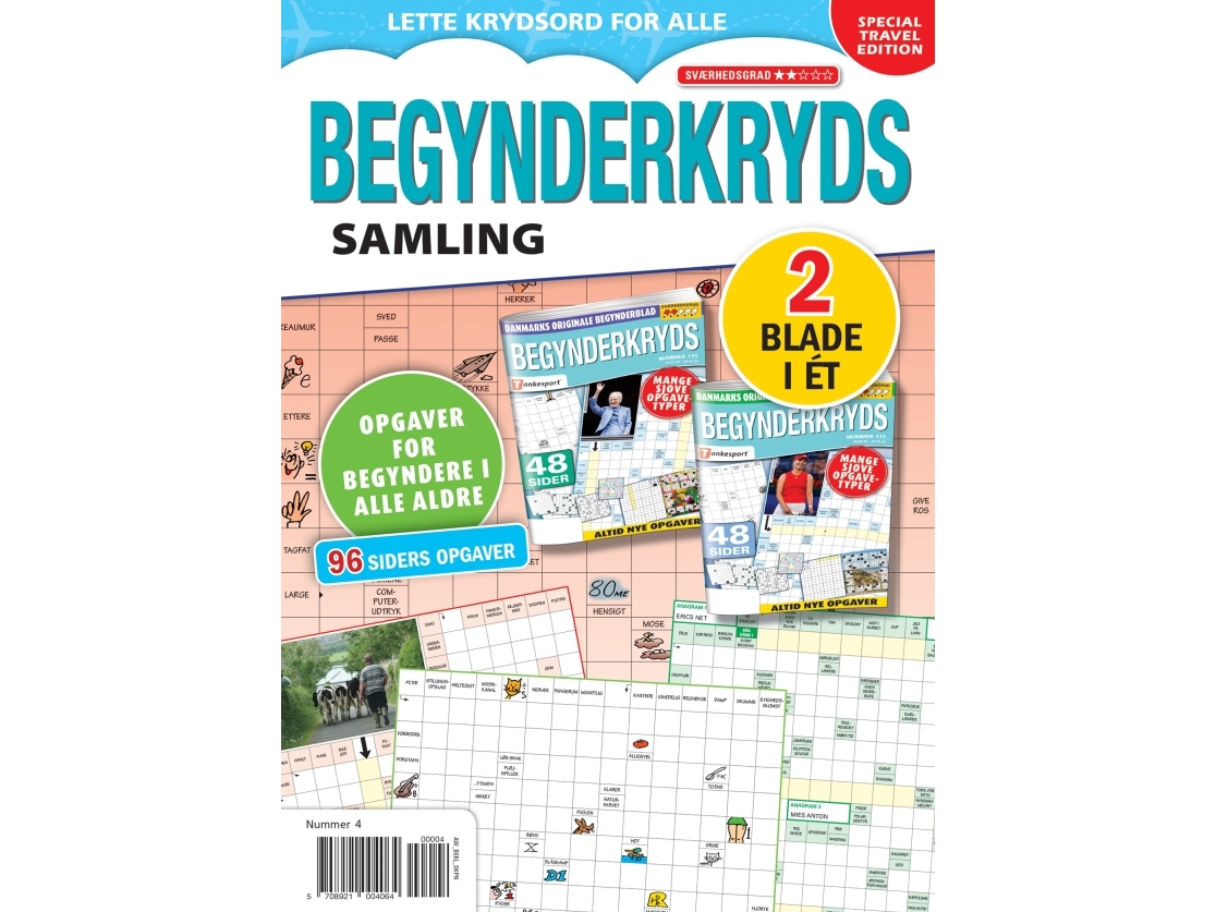 Nybörjar-kryss samling Keesing/Tankesport Språk: Danska | Böcker - Övriga böcker | GameStuff