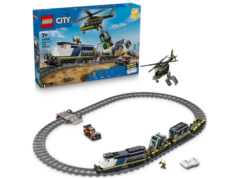 LEGO ® City - Røveri Mod Polititoget 60508 - 1313 Dele