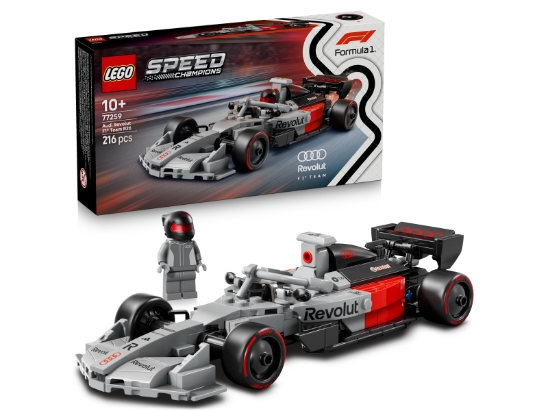 LEGO ® Speed Champions - Audi Revolut F1 Team R26 Racerbil 77259