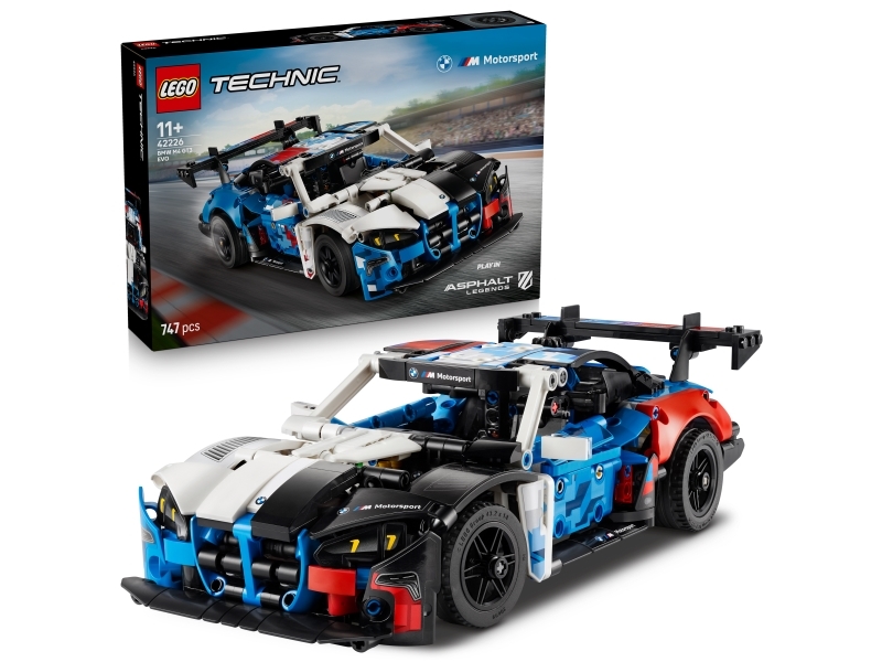 LEGO ® Technic - BMW M4 GT3 EVO-Racerbil 42226 - 747 Dele