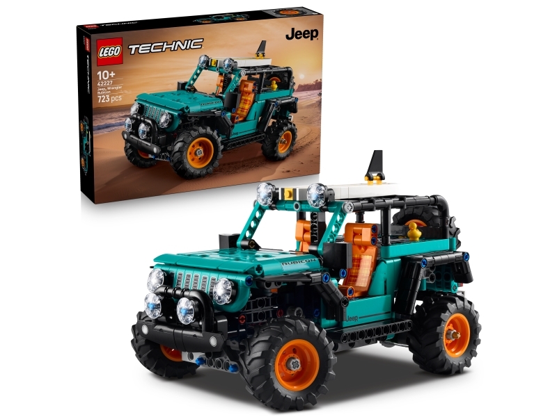 LEGO ® Technic - Jeep Wrangler Rubicon Suv 42227 - 723 Dele