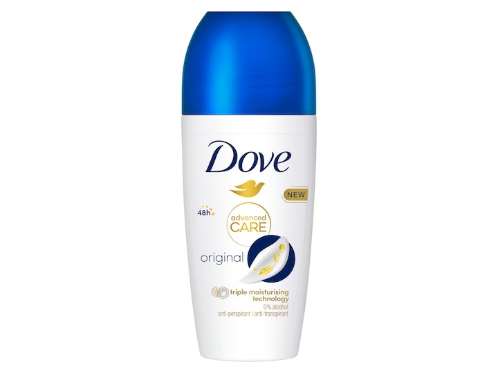 Dove Original, Kvinder, Deodorant, Roll deodorant, Pind, 50 ml, 48 t