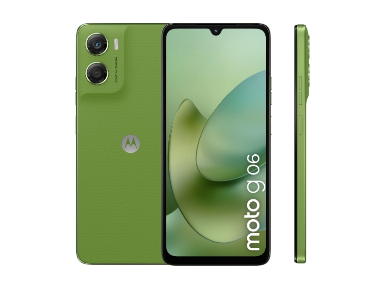 Motorola Moto G06 , 17,5 Cm (6.88"), 4 Gb, 128 Gb, 50 Mp, Android 15, Grøn