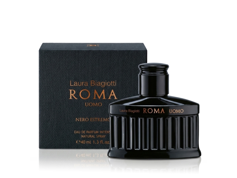 Laura Biagiotti Roma Uomo Nero Estremo Edp Intense Spray - - 40 Ml
