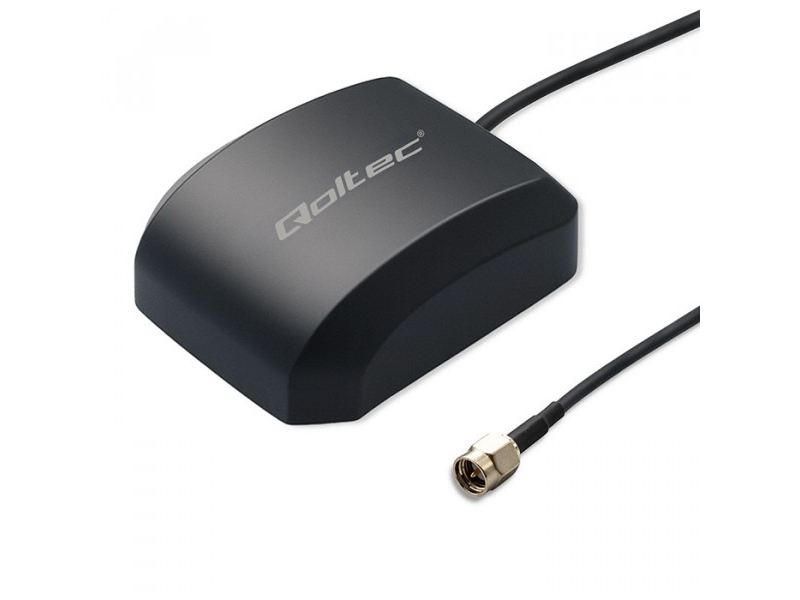 Qoltec Mobile Gps Glonass Antenne Su Magnetfuß | Omnidirektional | 28Dbi | Sma