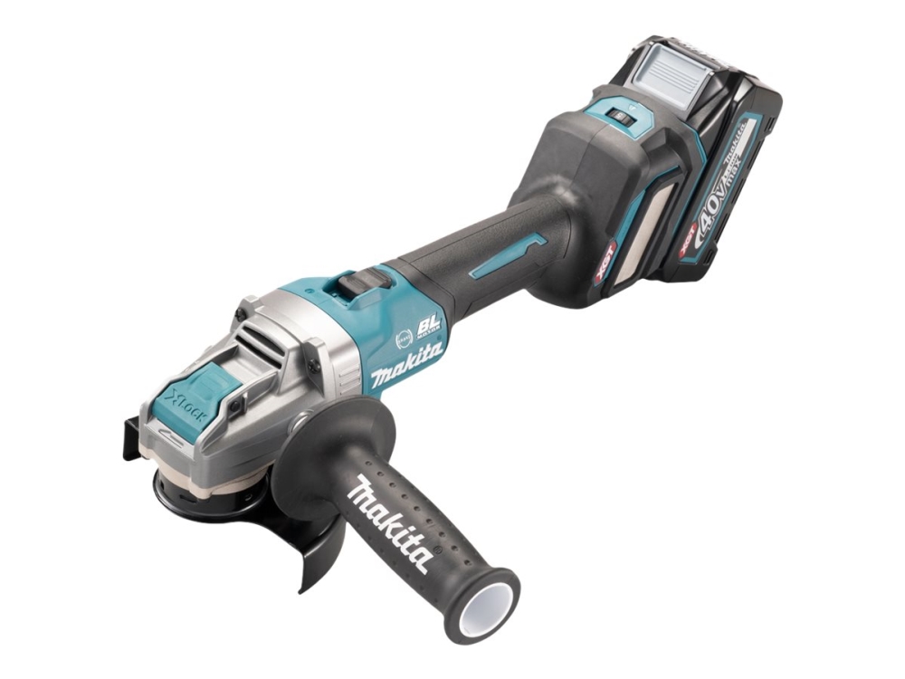Makita Xgt Ga041gz - Vinkelkværn - Ledningfri - 125 Mm - Intet Batteri, Ingen Oplader - 40 V - Solo
