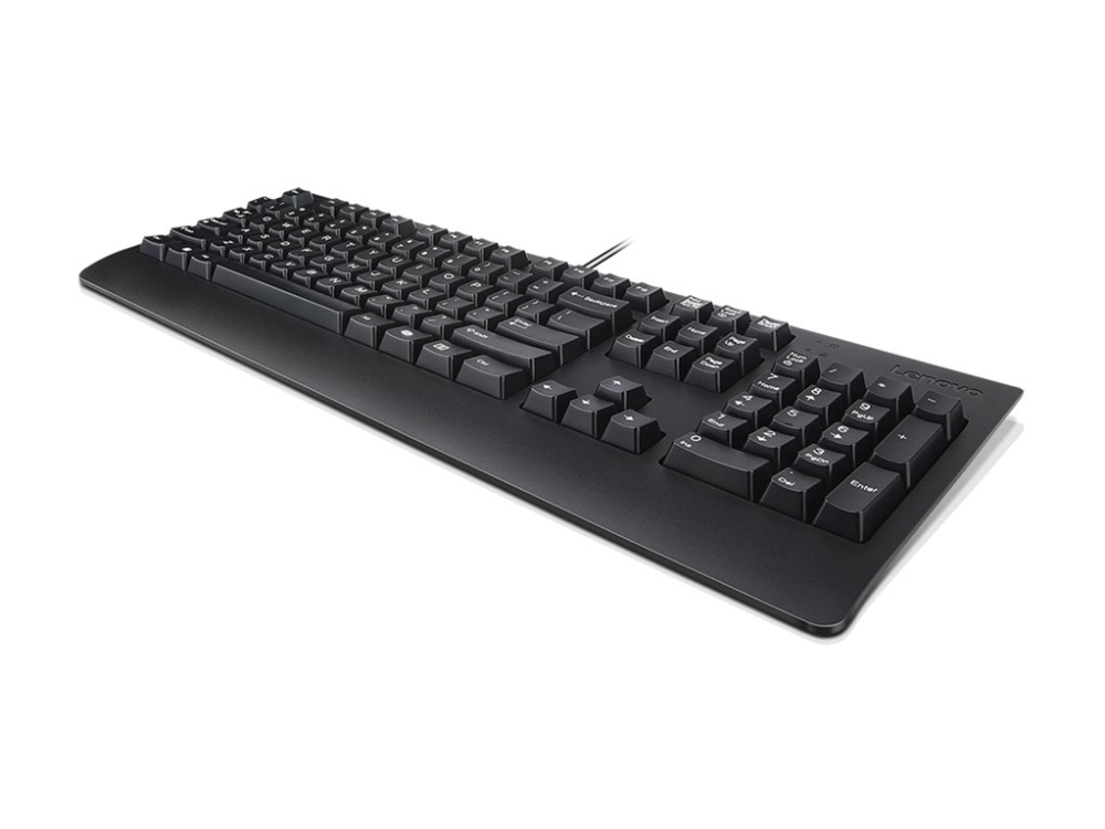 Lenovo 4Y41r64588, Volle Größe (100%), Kabelgebunden, Usb, Plunger Key Switch, Schwarz
