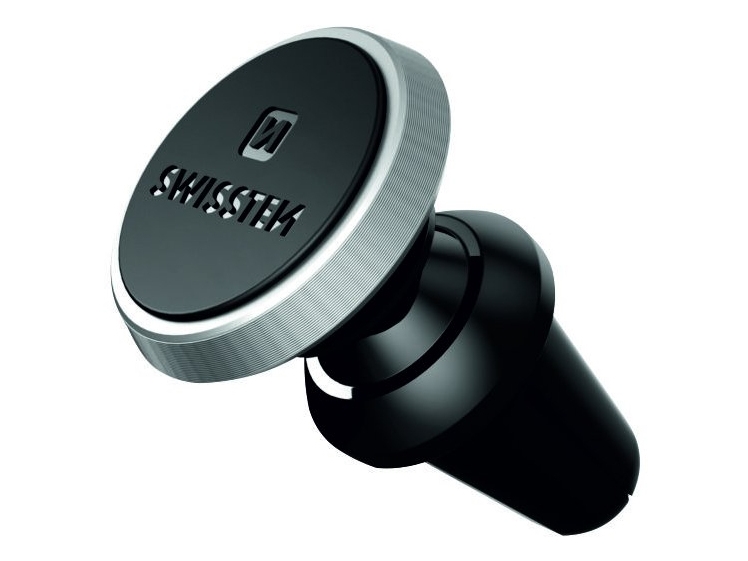 Swissten 65010424, Mobiltelefon/Smartphone, Passiv Holder, Bil, Sølv, Sort