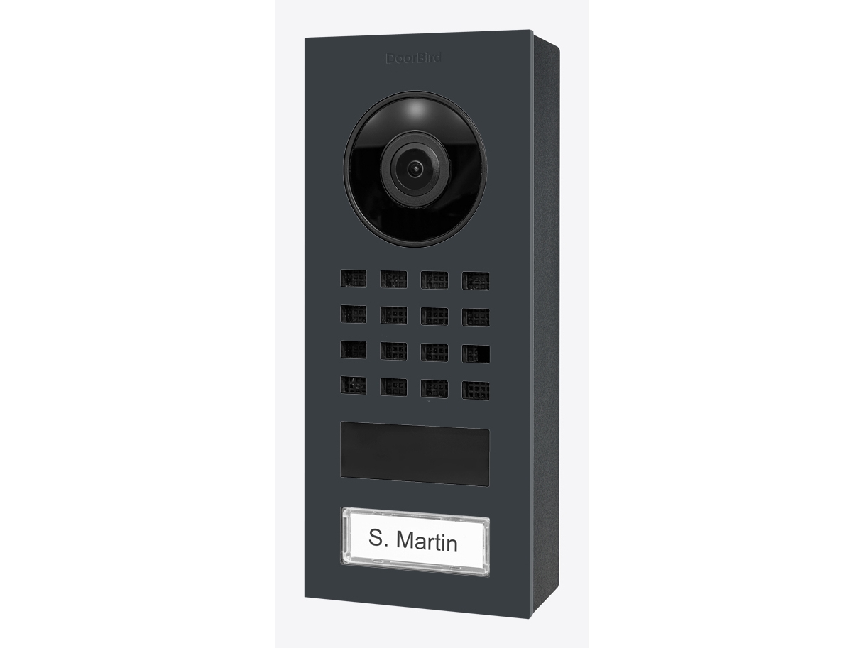 DoorBird D1101V, 1080p, Ultra-laajakulma, 150°, 82°, 180°, IR