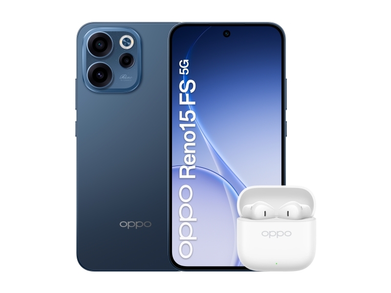 Oppo Reno15 Fs 5G Twilight Black Box, 16,7 Cm (6.57"), 8 Gb, 512 Gb, 50 Mp, Android 16.0, Sort