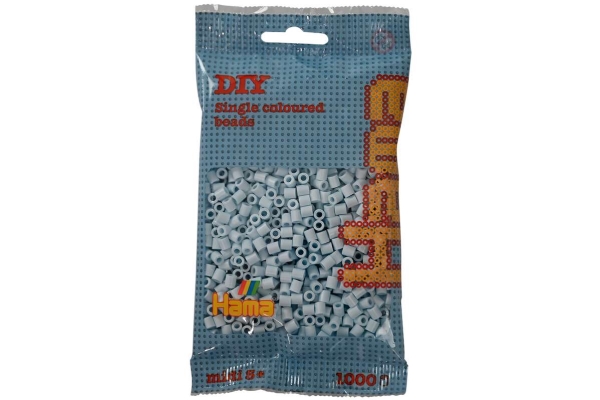 Hama midi perler 1000 stk støvet blå 120