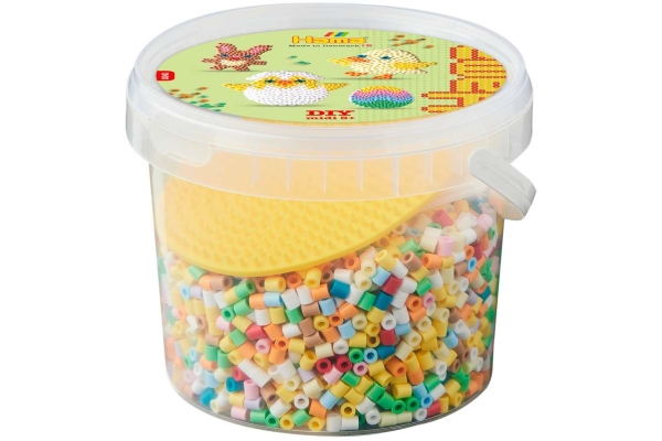 Hama midi helmiä 4000kpl + soikea tappilauta, pääsiäinen