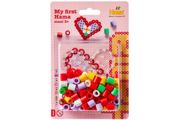 Hama Maxi-Perlen &Amp Scheibenherz, Kleiner Blister