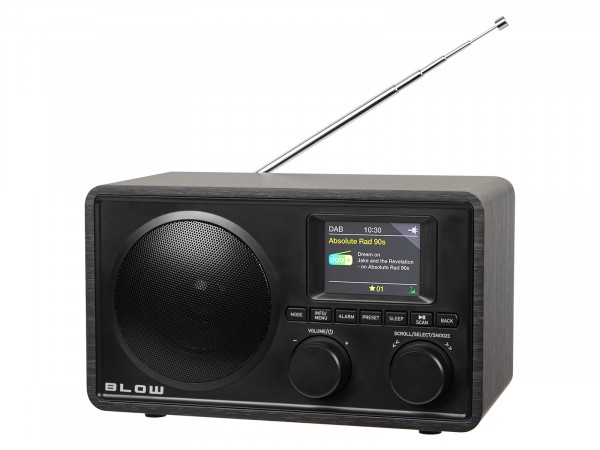 Tragbares Küchenradio Fm/Dab+ Blow Rk5 Bt Schwarz