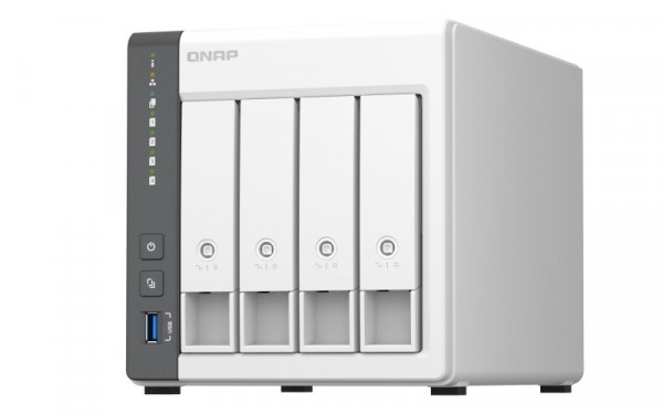 Qnap Ts-433-4G 8Tb Wd Red Plus Nas-Bundle Nas Inkl. 2X 4Tb Wd Red Plus 3.5 Zoll Sata Festplatte