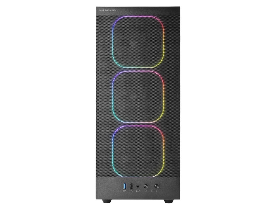 Tacens Mars Mc-Nebula 4X120mm Argb Atx-Gehäuse