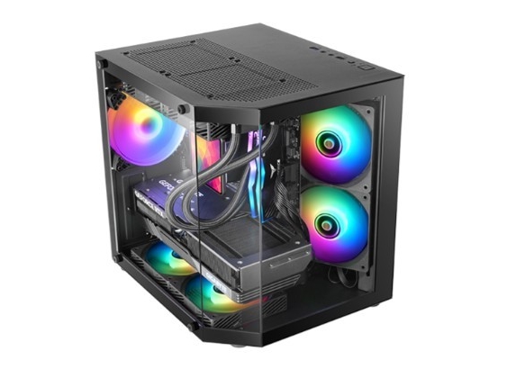 Tacens Mars Mc-3Tlite 1X120 Frgb Fan Matx-Gehäuse