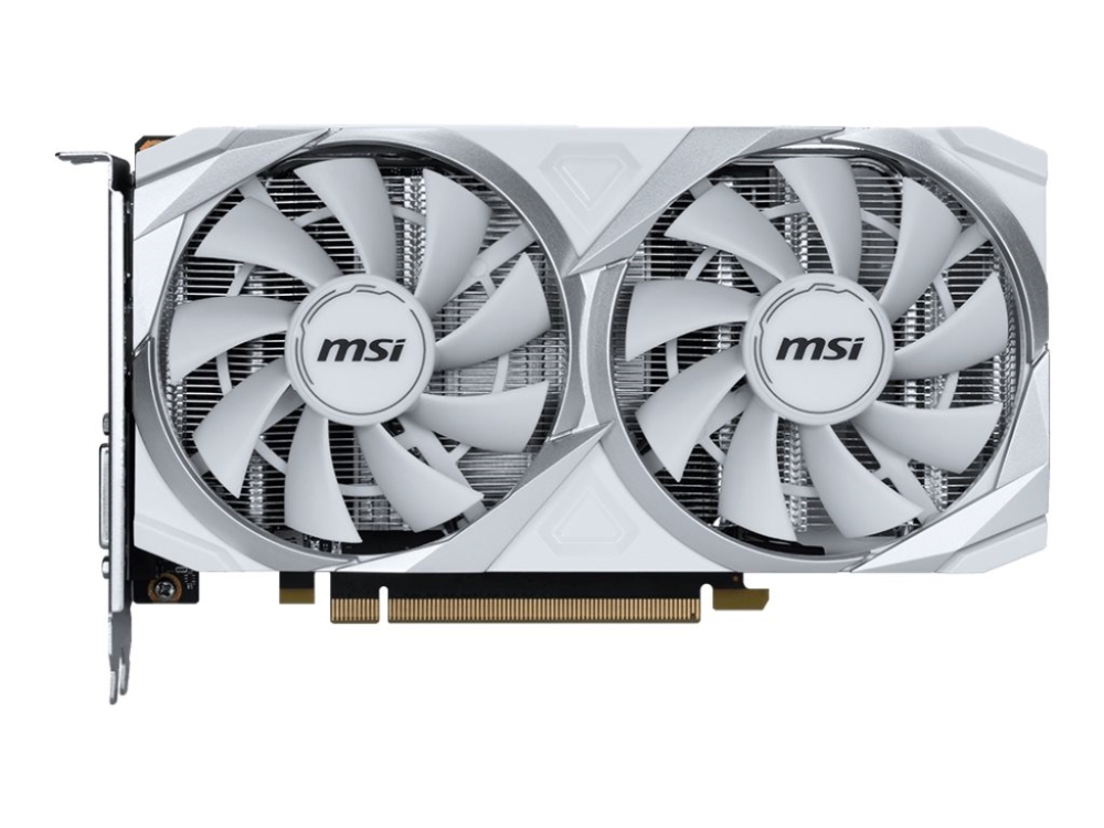Msi Ventus Rtx 3050 2X Xs White 8G Oc, Geforce Rtx 3050, 8 Gb, Gddr6, 128 Bit, 7680 X 4320 Pixel, Pci Express X8 4.0