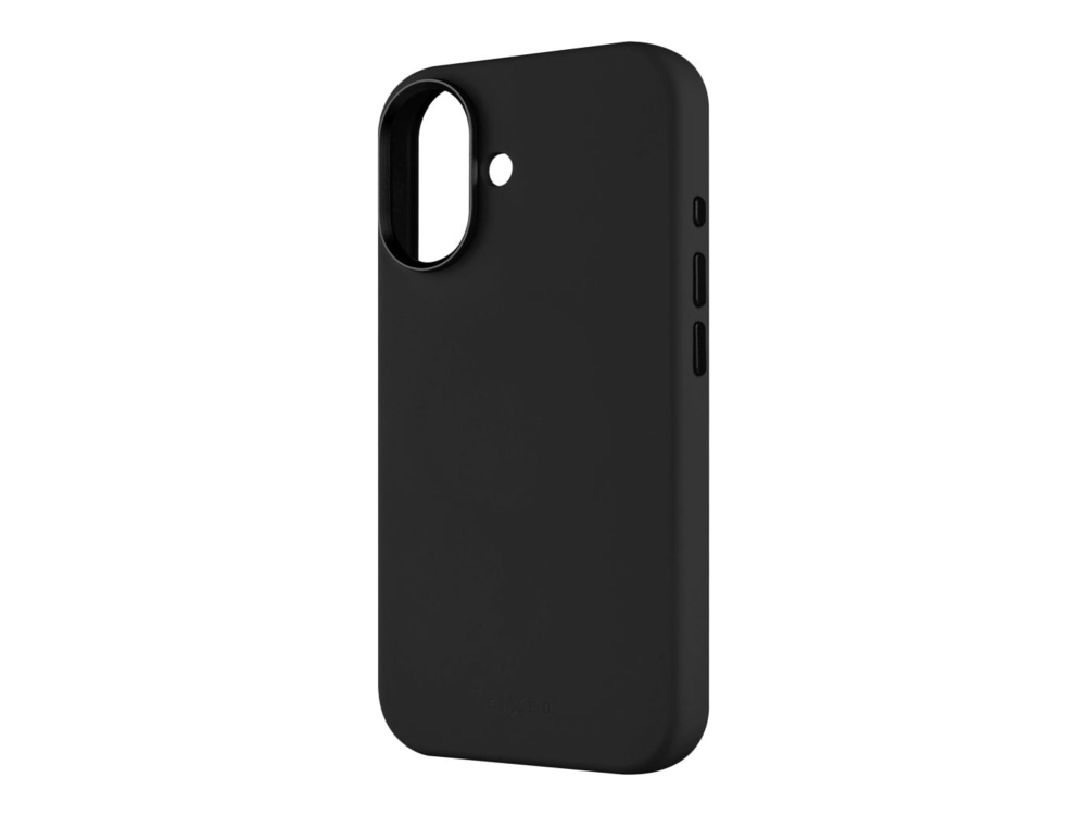 Fixed Back Cover Apple Iphone 17 Liquid Silicon Black Magflow Fixflm2-1600-Bk (8591680186938)