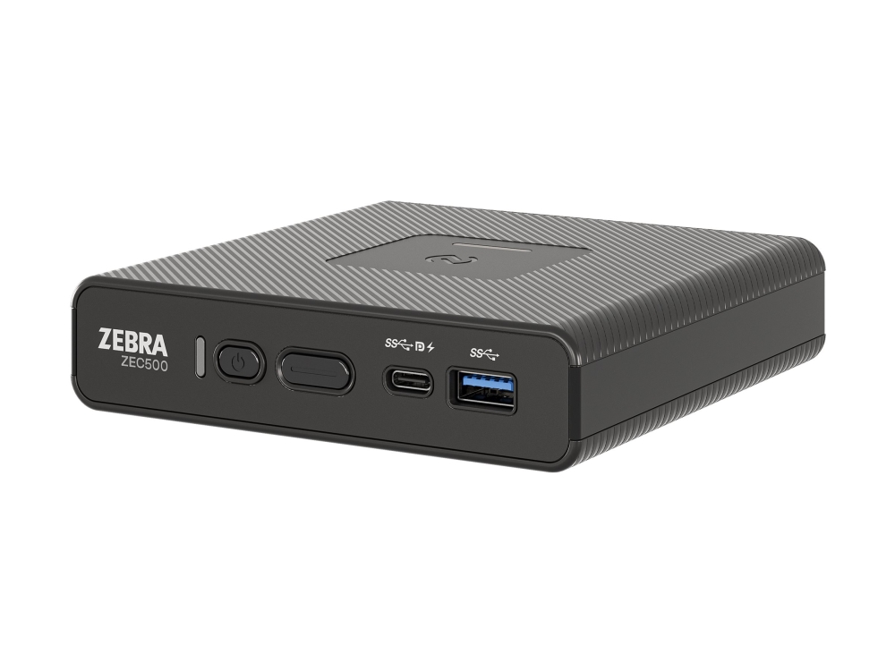 Zebra Zec500 - Premium - Usff 5430 - Ram 8 Gb 128 Gb - Gigabit Ethernet, Ieee 802.11Ax (Wi-Fi 6E), Bluetooth 5.3 Le, Nfc - Skærm: Ingen