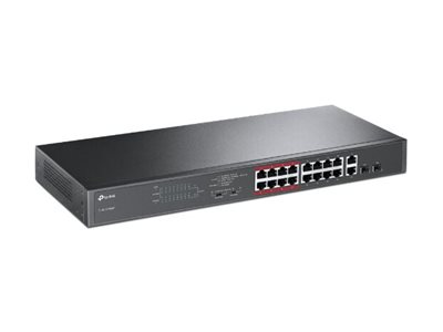 Tp-Link Tl-Sl1218mp, Unmanaged, Fast Ethernet (10/100), Power Over Ethernet (Poe), Rack-Einbau