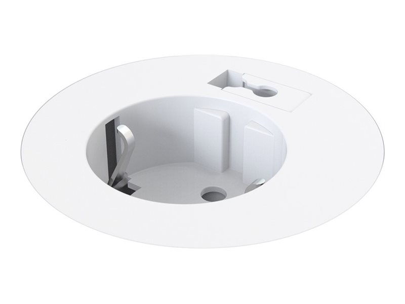 Forming Function Powerdot Midi | 1 Power, 1 Cable-Through | Table, Flush Installed | White