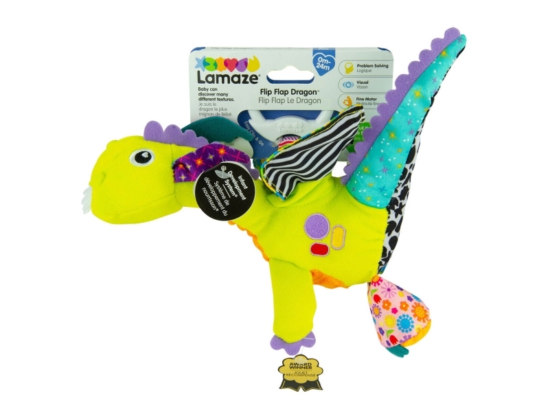 Tomy Lamaze Smok Flip Flap - LC27565 | Smink - Naglar | GameStuff