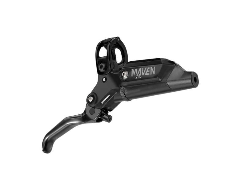 SRAM Maven Sidabrinis disc brake - aliuminio lever, stainless steel bolts - brake set front