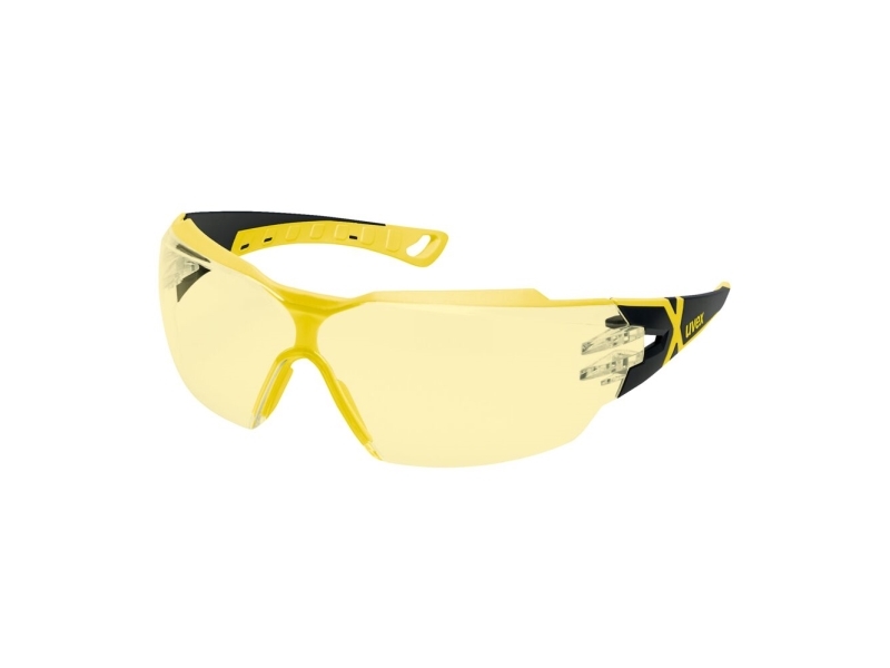 Uvex 9198285, Beskyttelsesbriller, Gul, Sort, Polykarbonat, 1 stk