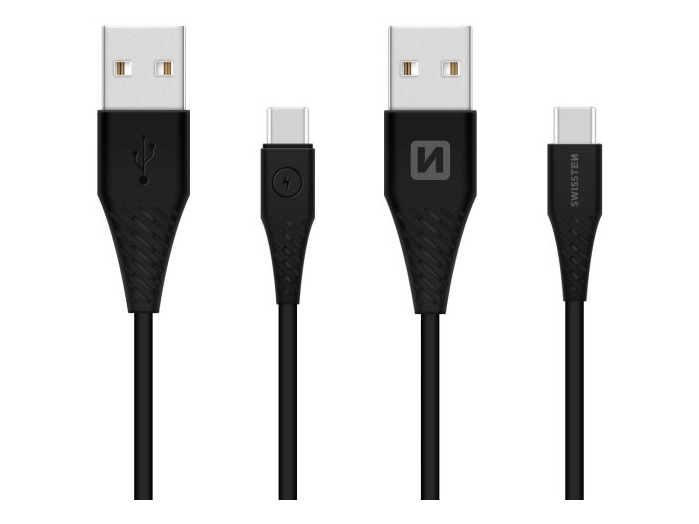 Swissten 71504401, 1,5 M, Usb A, Usb C, Usb 3.2 Gen 1 (3.1 Gen 1), Sort