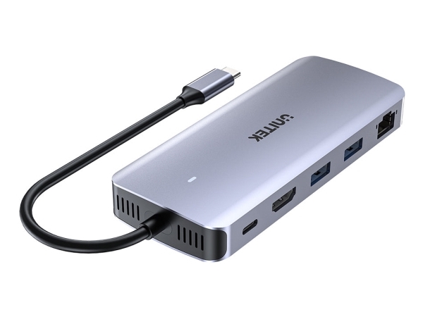 Unitek Usb Hub Unitek Active 10 Gbps Usb-C Hub, M.2 Laufwerksgehäuse, Hdmi