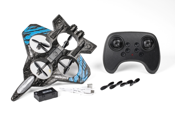 F16 Jet Drone 2,4GHz w/foam body & light | Radiostyrd - Drönare - Drönare nybörjare | GameStuff