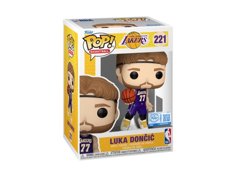 Funko Pop Vinyl Exclusive Lakers Luka Doncic Prpl