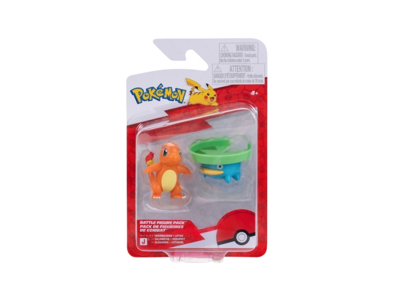 Pokémon battle-figur Lotad/Charmander | Leksaker - Figurer & Dockor - Djurfigurer | GameStuff