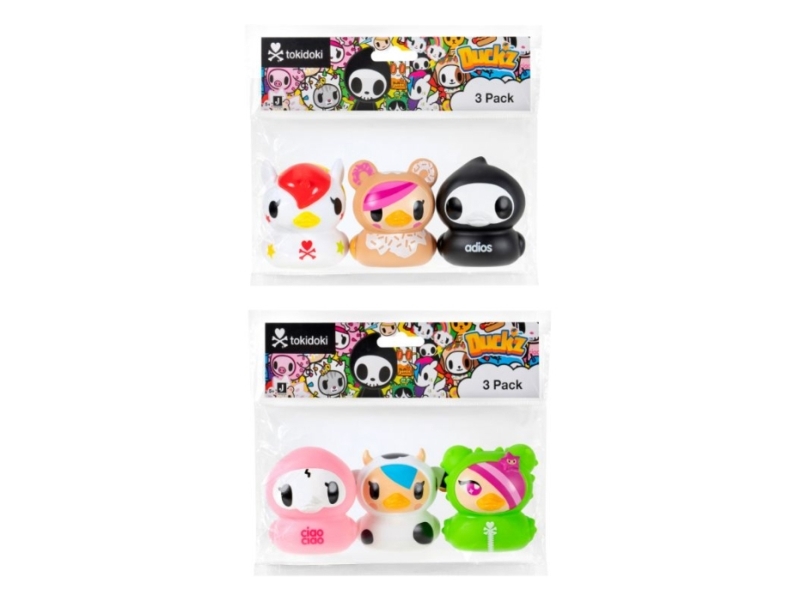 TOKIDOKI DUCKZ 3 PK