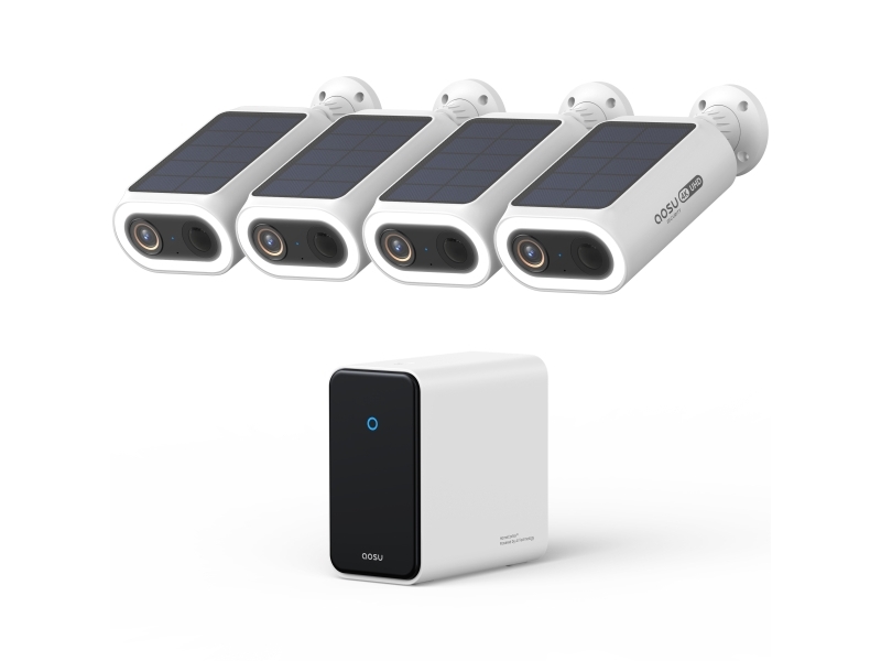 Aosu 4K Solarcam P1 Max - 4-Kamera-Set