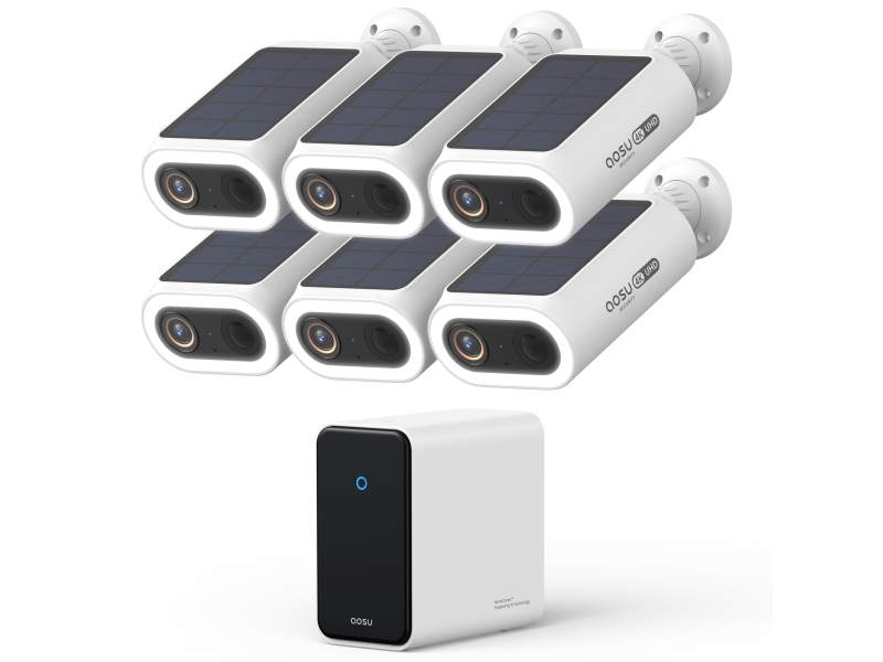 Aosu 4K Solarcam P1 Max - 6-Kamera-Kit