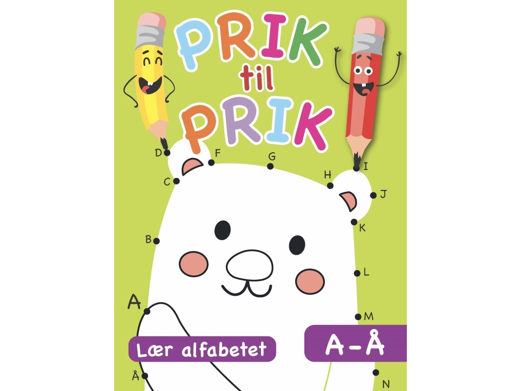 Punkt Zu Punkt: Lernen Sie Das Alphabet Von A-Z | Sprache: Dänish
